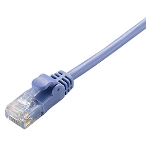 ELECOM LANケーブル ソフトタイプ CAT5E準拠 ヨリ線 長さ15m ブルー LD-CTY/BU15