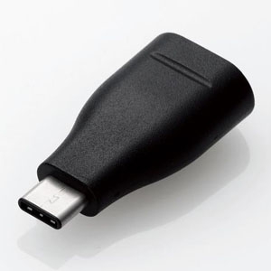 ELECOM USB3.1変換アダプタ Type-C/Standard-A USB3.1変換アダプタ Type-C/Standard-A MPA-AFCMADBK