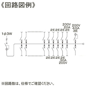 パナソニック 住宅用分電盤 《コスモパネル》 EV・PHEV・太陽光発電システム・エコキュート・IH対応 露出・半埋込両用形 25+1 主幹75A リミッタースペースなし 住宅用分電盤 《コスモパネル》 EV・PHEV・太陽光発電システム・エコキュート・IH対応 露出・半埋込両用形 25+1 主幹75A リミッタースペースなし BQE87251C2E4 画像2