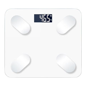 FUGU INNOVATIONS 【生産完了品】スマート体重・体組成計 電池式 測定範囲0.2〜180kg ホワイト BT952-WH