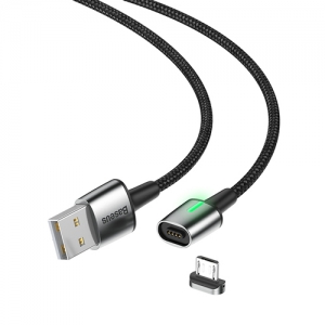 電材堂 【販売終了】マグネットケーブル USB-Micro 長さ2m ブラック マグネットケーブル USB-Micro 長さ2m ブラック DCAMXC-B01 画像4