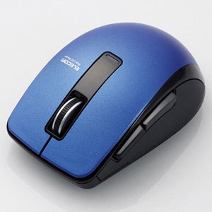 ELECOM 【生産完了品】ワイヤレスマウス Bluetooth&reg;4.0方式 BlueLED方式 Mサイズ 5ボタン ブルー ワイヤレスマウス Bluetooth&reg;4.0方式 BlueLED方式 Mサイズ 5ボタン ブルー M-BT20BBBU