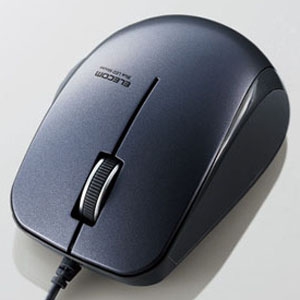 ELECOM 【生産完了品】有線マウス 《手にぴたシリーズ》 BlueLED方式 Mサイズ 3ボタン ブラック 有線マウス 《手にぴたシリーズ》 BlueLED方式 Mサイズ 3ボタン ブラック M-BL27UBBK