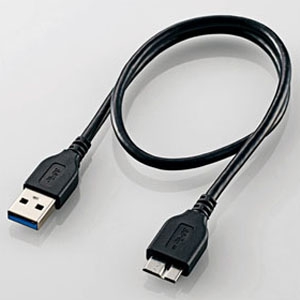 ELECOM 【生産完了品】ポータブルハードディスク ZEROSHOCKモデル USB3.0対応 1TB ブラック ポータブルハードディスク ZEROSHOCKモデル USB3.0対応 1TB ブラック ELP-ZS010UBK 画像2