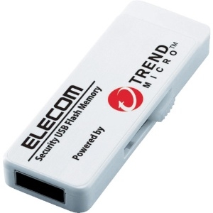 ELECOM セキュリティUSBメモリ トレンドマイクロエディション USB3.0対応 8GB 1年ライセンスモデル MF-PUVT308GA1