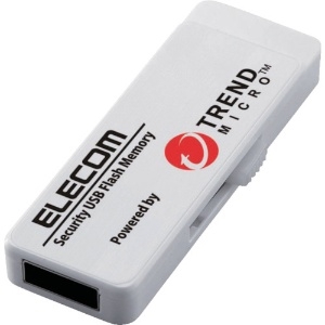 ELECOM セキュリティUSBメモリ トレンドマイクロエディション USB3.0対応 2GB 5年ライセンスモデル MF-PUVT302GA5