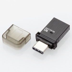 ELECOM 【生産完了品】USBメモリ USB A・Type-Cコネクタ搭載 USB3.1(Gen1)対応 16GB MF-CAU3116GBK