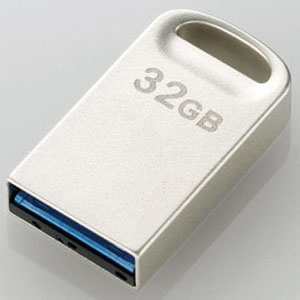 ELECOM 【生産完了品】超小型USBメモリ USB3.0対応 32GB 超小型USBメモリ USB3.0対応 32GB MF-SU332GSV