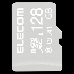 ELECOM 【生産完了品】タブレット向けmicroSDXCメモリカード 防水仕様型 128GB タブレット向けmicroSDXCメモリカード 防水仕様型 128GB MF-TM128GU11IKA