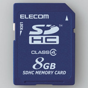 ELECOM SDHCメモリカード 8GB SDHCメモリカード 8GB MF-FSD008GC4H