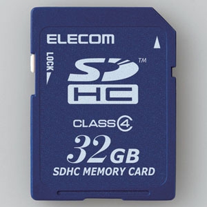 ELECOM SDHCメモリカード 32GB SDHCメモリカード 32GB MF-FSD032GC4H