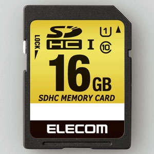 ELECOM 【生産完了品】車載用SDHCメモリカード 16GB 車載用SDHCメモリカード 16GB MF-CASD016GU11A