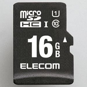 ELECOM 【生産完了品】車載用microSDHCメモリカード 防水仕様型 16GB 車載用microSDHCメモリカード 防水仕様型 16GB MF-CAMR016GU11A