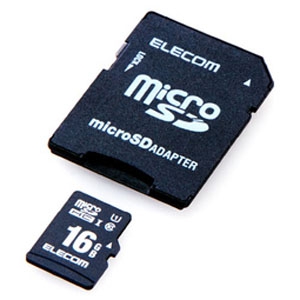 ELECOM 【生産完了品】車載用microSDHCメモリカード 防水仕様型 16GB 車載用microSDHCメモリカード 防水仕様型 16GB MF-CAMR016GU11A 画像2