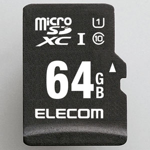 ELECOM 【生産完了品】車載用microSDXCメモリカード 防水仕様型 64GB 車載用microSDXCメモリカード 防水仕様型 64GB MF-CAMR064GU11A