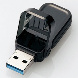ELECOM フリップキャップ式USBメモリ USB3.1(Gen1)対応 16GB ブラック フリップキャップ式USBメモリ USB3.1(Gen1)対応 16GB ブラック MF-FCU3016GBK
