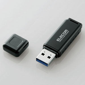 ELECOM 【生産完了品】USBメモリ USB3.0対応 16GB ブラック MF-HSU3A16GBK