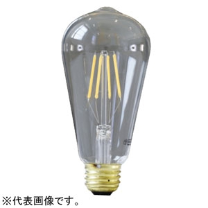 エムアンドエイ LED電球 フィラメント電球タイプ 3.8W 400lm 電球色 E26口金 PY640143-04C