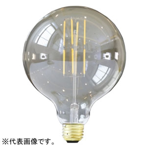 エムアンドエイ LED電球 フィラメント電球タイプ 8W 800lm 電球色 E26口金 アンバー PY125168-08N