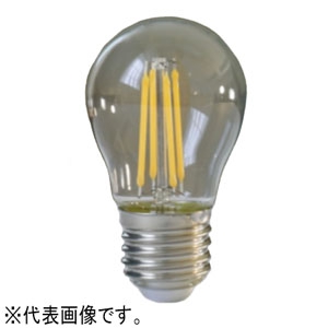 エムアンドエイ LED電球 フィラメント電球タイプ 3.8W 400lm 電球色 E26口金 G45-04C