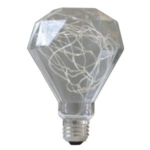エムアンドエイ LED電球 グリッターバルブタイプ 1.8W E26口金 SN05
