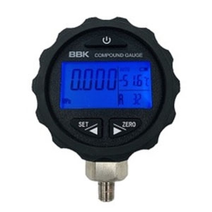 デジタルゲージ 電池式 測定圧力範囲-0.1〜5.000Mpa 飽和温度表示機能付 DG-80E