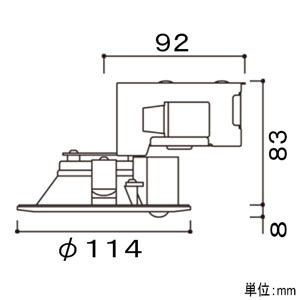 OD361461 (オーデリック)｜ダウンライト φ100｜住宅用照明器具｜電材堂