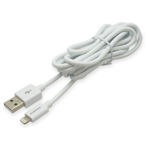 多摩電子工業 USBケーブル USB⇔Lightning 2.2m TIH23L22W