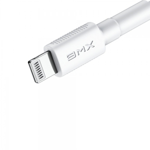 電材堂 【在庫限り】USBケーブル ミニホワイト MFi認定 Type-C-Lightning 1.8m ホワイト USBケーブル ミニホワイト MFi認定 Type-C-Lightning 1.8m ホワイト DCATLSWB02 画像3