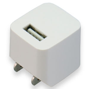 多摩電子工業 AC充電器 USB1ポート 最大1A ホワイト AC充電器 USB1ポート 最大1A ホワイト TA51UW