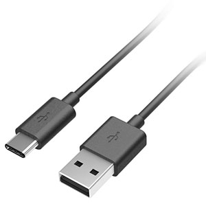 多摩電子工業 【生産完了品】USBケーブル USB⇔Type-C 50cm ブラック TH30CA05K