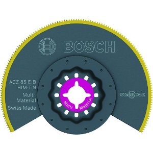 BOSCH カットソーブレード 刃先チタンコーティングタイプ マルチツール用アクセサリー スターロックシステム 10枚入 ACZ85EIB/10