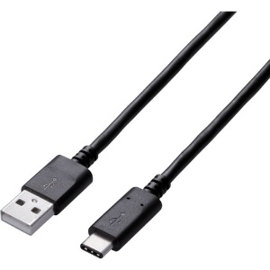 ELECOM USB2.0ケーブル A-TypeCタイプ 3m U2C-AC30NBK
