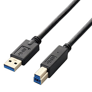 ELECOM USB3.0ケーブル A-Bタイプ 1m USB3-AB10BK