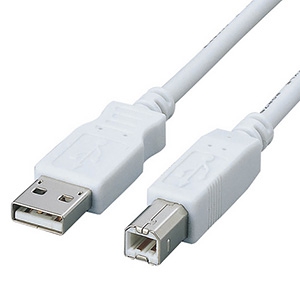 ELECOM フェライトコア内蔵USB2.0ケーブル A-Bタイプ 3m USB2-FS3