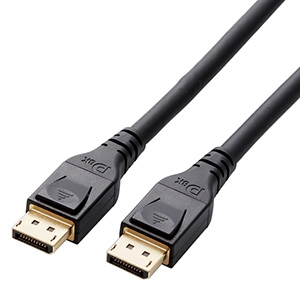 ELECOM ディスプレイポートケーブル DisplayPort&trade;1.4対応 3m ディスプレイポートケーブル DisplayPort&trade;1.4対応 3m CAC-DP1430BK