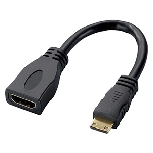 ELECOM HDMI変換ケーブル タイプA-タイプC HDMI変換ケーブル タイプA-タイプC AD-HDAC2BK