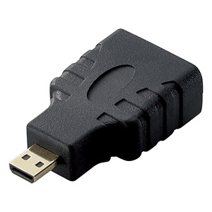 ELECOM HDMI変換アダプタ タイプA-タイプD HDMI変換アダプタ タイプA-タイプD AD-HDAD3BK