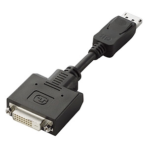 ELECOM DisplayPort-DVI変換アダプタ DisplayPortオス-DVIメス 0.15m DisplayPort-DVI変換アダプタ DisplayPortオス-DVIメス 0.15m AD-DPDBK