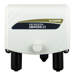 マスプロ UHFブースター 家庭用 25・35・45dB型 UHFブースター 家庭用 25・35・45dB型 UB45SS