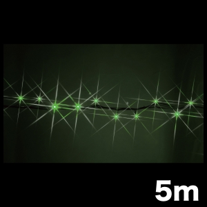 ジェフコム LEDストリング ニューハイグレードタイプ 長さ5m 緑 LEDストリング ニューハイグレードタイプ 長さ5m 緑 SJ-NH05-05GG