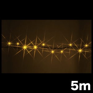 ジェフコム LEDストリング ニューハイグレードタイプ 長さ5m 黄 LEDストリング ニューハイグレードタイプ 長さ5m 黄 SJ-NH05-05YY