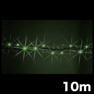 ジェフコム LEDストリング ニューハイグレードタイプ 長さ10m 緑 LEDストリング ニューハイグレードタイプ 長さ10m 緑 SJ-NH05-10GG