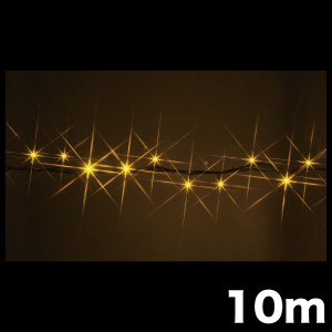 ジェフコム LEDストリング ニューハイグレードタイプ 長さ10m 黄 LEDストリング ニューハイグレードタイプ 長さ10m 黄 SJ-NH05-10YY