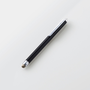 ELECOM スマートフォン・タブレット用タッチペン 銅電線いタイプ ブラック PTPS03BK