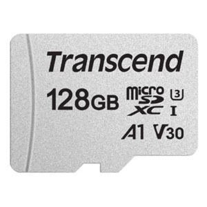 トランセンド microSDXCカード 128GB UHS-&#8544; U3 V30 A1 TS128GUSD300S