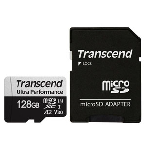 トランセンド microSDXCカード 128GB UHS-&#8544; U3 V30 A2 アダプタ付 microSDXCカード 128GB UHS-&#8544; U3 V30 A2 アダプタ付 TS128GUSD340S