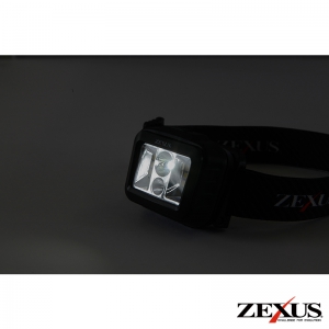 冨士灯器 LEDヘッドライト 電池別売 ブラック LEDヘッドライト 電池別売 ブラック ZX-190 画像3