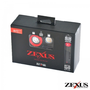 冨士灯器 LEDヘッドライト 《ZEXUS Rシリーズ》 1200lm 充電可能バッテリー搭載 専用クリップ付 ブラック LEDヘッドライト 《ZEXUS Rシリーズ》 1200lm 充電可能バッテリー搭載 専用クリップ付 ブラック ZX-R730 画像4