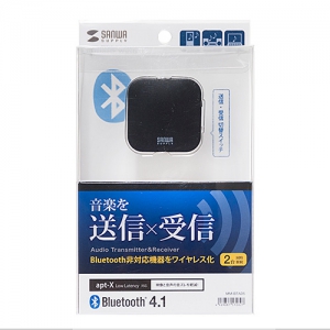 サンワサプライ 【生産完了品】Bluetoothオーディオトランスミッター&レシーバー Bluetoothオーディオトランスミッター&レシーバー MM-BTAD5 画像5